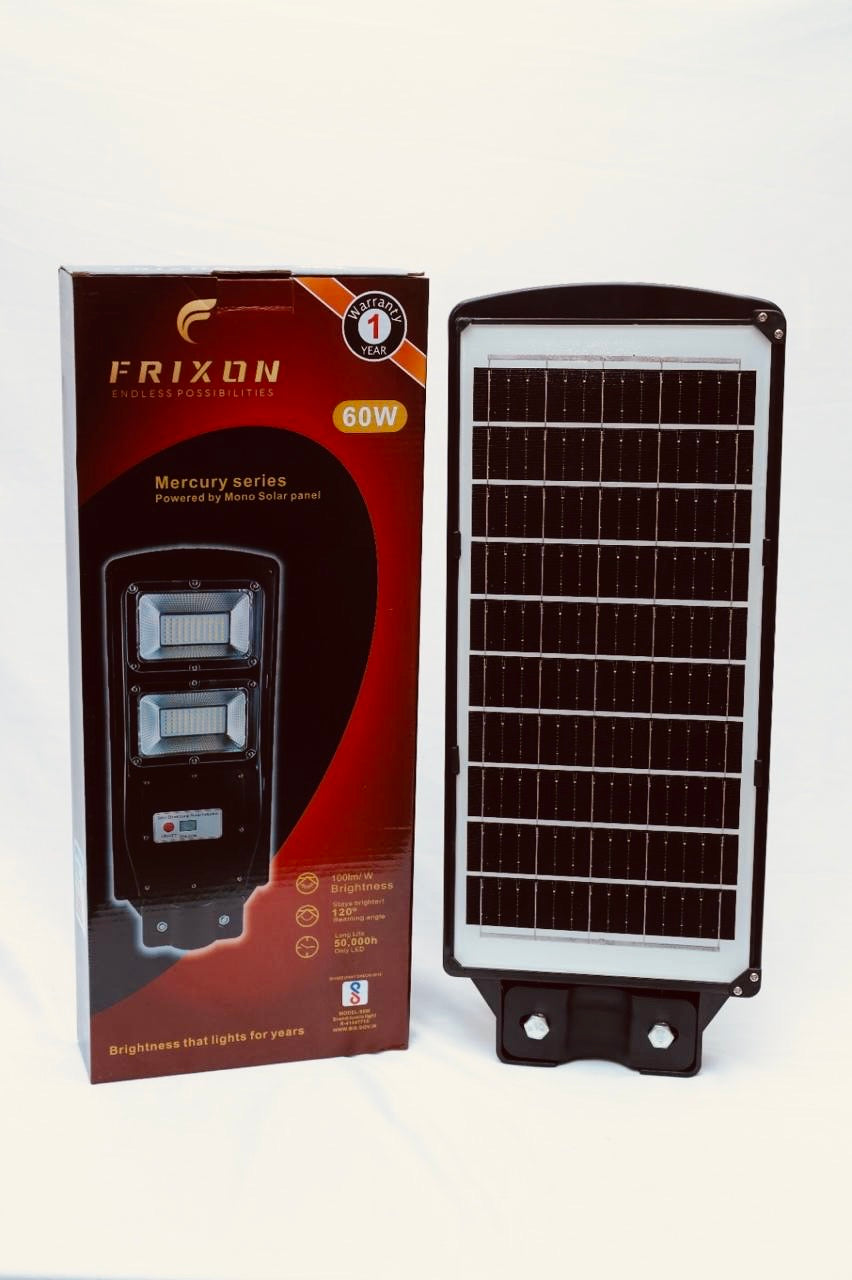 Frixon Mercury Series Solar Street Light – 60W