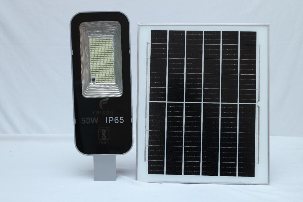 Frixon Neptune Series Ultra Bright Solar Street Light – 50W