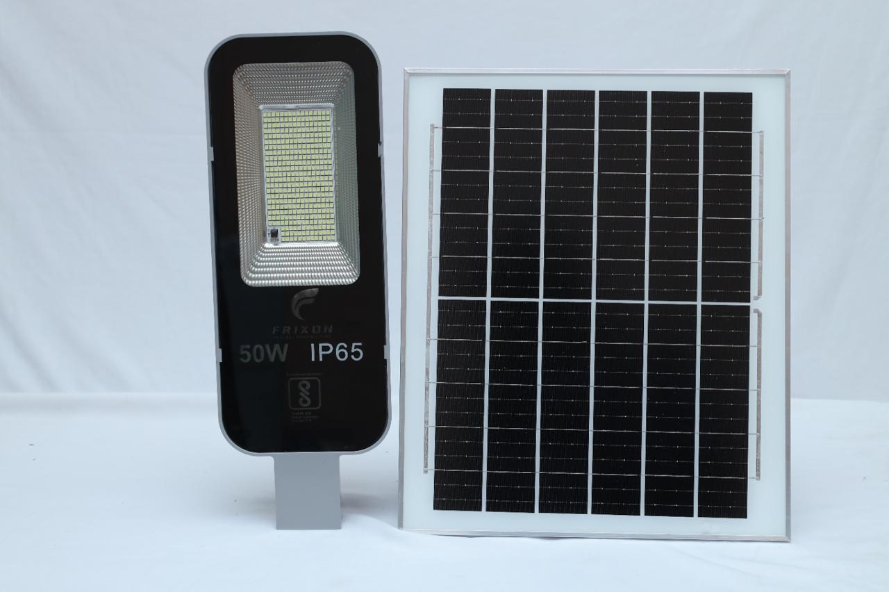 Frixon Neptune Series Ultra Bright Solar Street Light – 50W